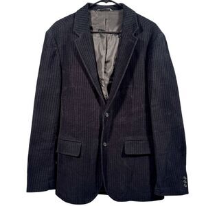 GAP Men's Winter Pinstripe Blazer Sportcoat Jacket Size Medium Cotton Blend